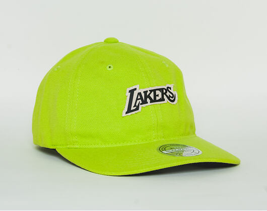 Kšiltovka Mitchell & Ness Jock Los Angeles Lakers Yellow Strapback