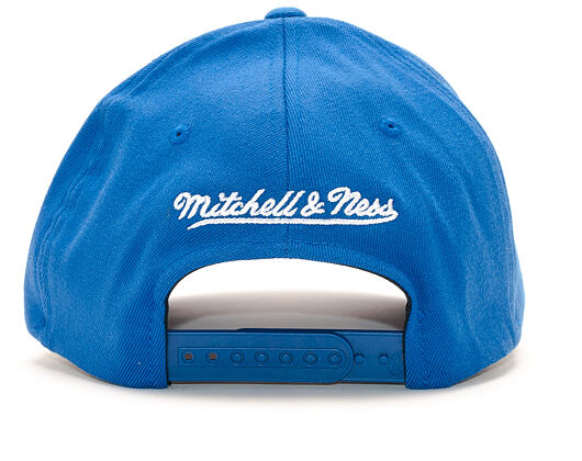 Kšiltovka Mitchell & Ness NBA Team Arch Pinch Panel 110 Philadelphia 76ers Blue Snapback