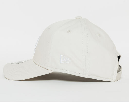 Kšiltovka New Era League Essential Los Angeles Dodgers 9FORTY Off White Strapback