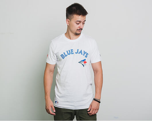 Triko New Era MLB Supporters Logo Tee Toronto Blue Jays White