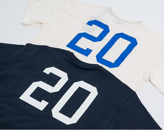 Triko New Era Branded XL Number Tee Navy