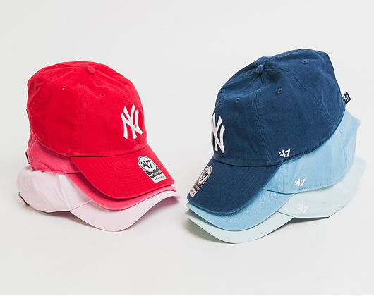 Kšiltovka 47 Brand New York Yankees Clean Up Berry Strapback