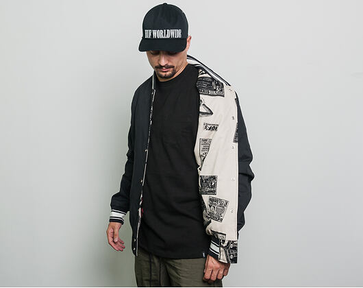 Bunda HUF Peep Show Varsity Jacket Birch