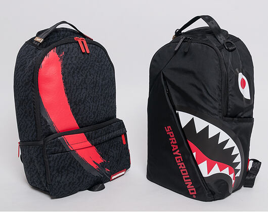 Batoh Sprayground Angled Ghost Shark Snapbacks