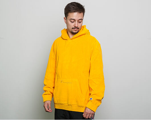 Mikina Champion Hooded Sweatshirt Oversized Yellow
