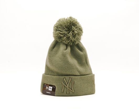 Dámský Kulich New Era Essential Bob Knit New York Yankees Olive