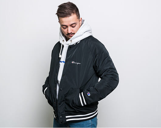 Bunda Champion Bomber Jacket Black/White