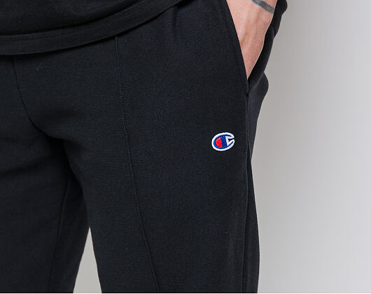 Tepláky Champion Rib Cuff Pants Black
