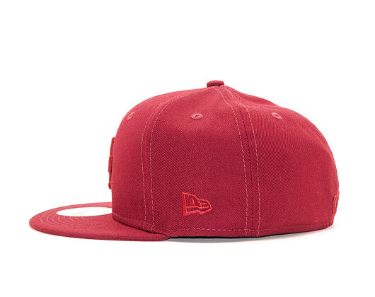 Kšiltovka New Era 59FIFTY Los Angeles Dodgers League Essential Cardinal