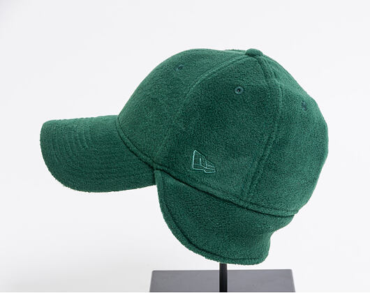 Kšiltovka New Era 39THIRTY Winter Utility Micro Fleece Downflip Dark Green