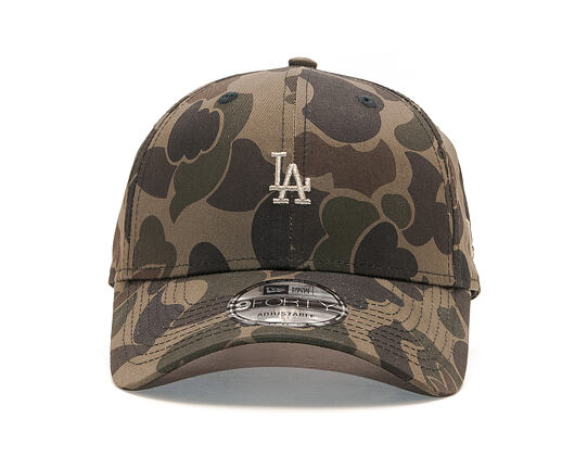 Kšiltovka New Era 9FORTY Los Angeles Dodgers Marine Navy Camo/Olive Strapback
