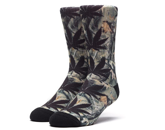 Ponožky HUF Plantlife Digi Camo Black