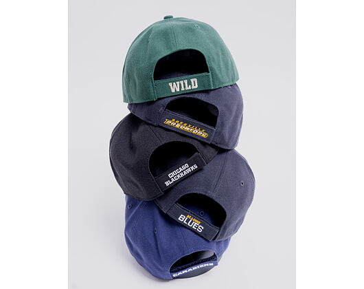 Kšiltovka 47 Brand Minnesota Wild MVP Dark Green Strapback