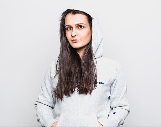 Dámská Mikina Champion Hooded Sweatshirt Grey
