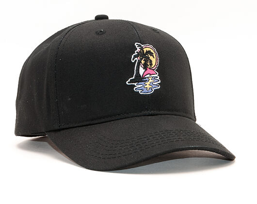 Kšiltovka Pink Dolphin Paradise Logo Black Snapback