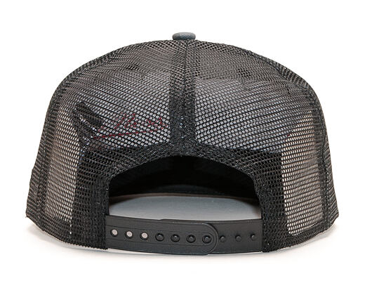 Kšiltovka New Era 9FIFTY Trucker New York Yankees Essential Marine Navy Camo/Black Snapback