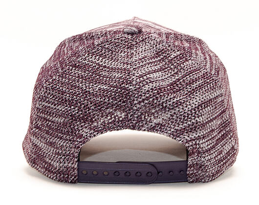 Kšiltovka New Era 9FORTY A-Frame Los Angeles Dodgers Engineered Fit Maroon/White Snapback