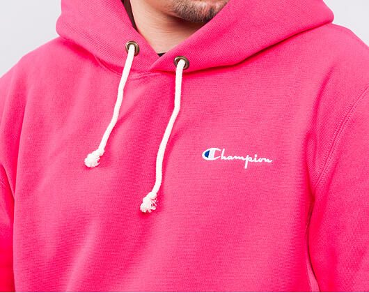 Mikina Champion 212967 Hooded Sweatshirt PS061 AZA Pink