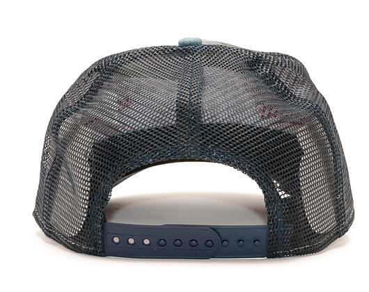 Kšiltovka New Era A-Frame Trucker New England Patriots Camo Essential Navy Camo Snapback