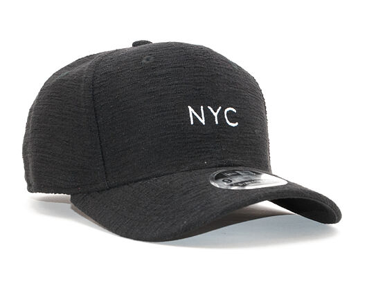 Kšiltovka New Era 9FIFTY NYC Stretch Snap Slub Black/White