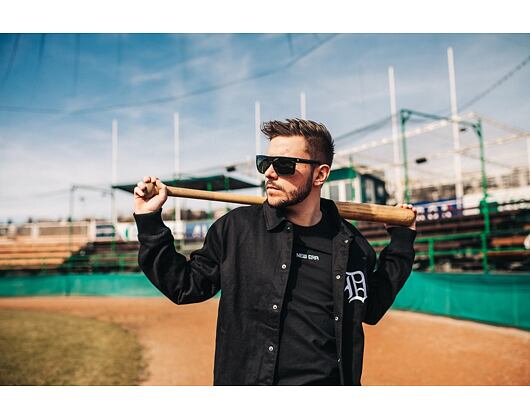 Bunda New Era Detroit Tigers Cooperstown Jacket Black