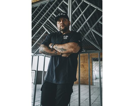 Triko New Era Heritage Script Jersey Navy