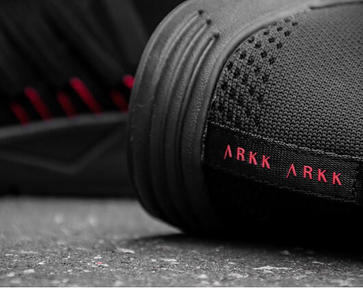 Boty ARKK Raven FG 2.0 S-E15 Triple Black Burnt Red ML1435-9940