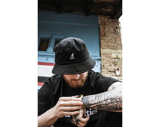 Klobouk Kangol Washed Bucket K4224HT-BK001 Black