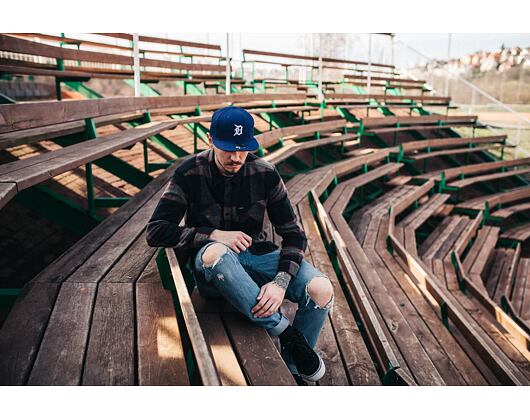 Kšiltovka New Era 59FIFTY Detroit Tigers League Essential Light Royal