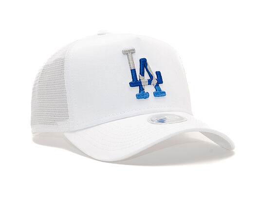 Dámská Kšiltovka New Era 9FORTY A-Frame Trucker Los Angeles Dodgers Camo Infill White