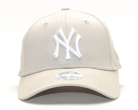 Dámská Kšiltovka New Era 9FORTY New York Yankees Essential Stone/White