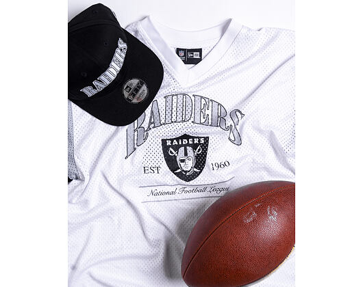 Triko New Era Oakland Raiders Team Established Jersey White