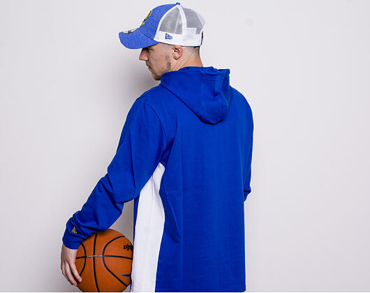 Mikina New Era Golden State Warriors Contrast Panel Blue