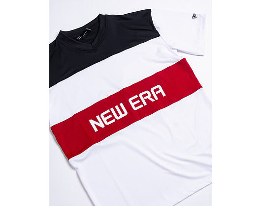 Triko New Era Contemporary Jersey Black/White/Scarlet