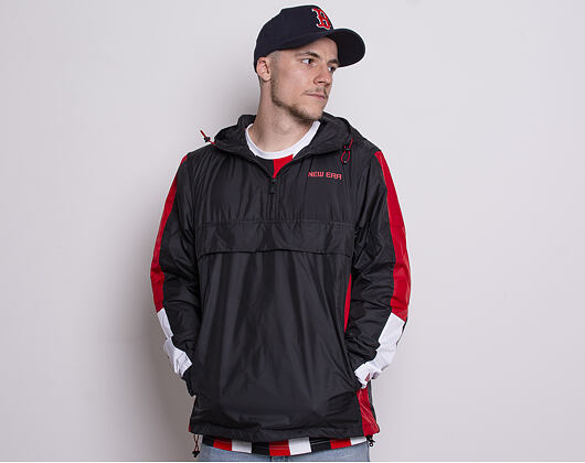 Bunda New Era Contemporary Windbreaker Black/White/Scarlet