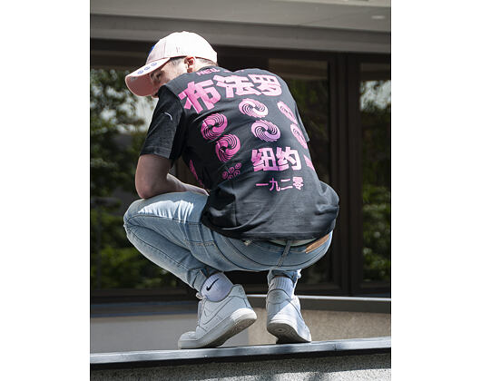 Triko New Era Graphic Wordmark East Asia Pack Black