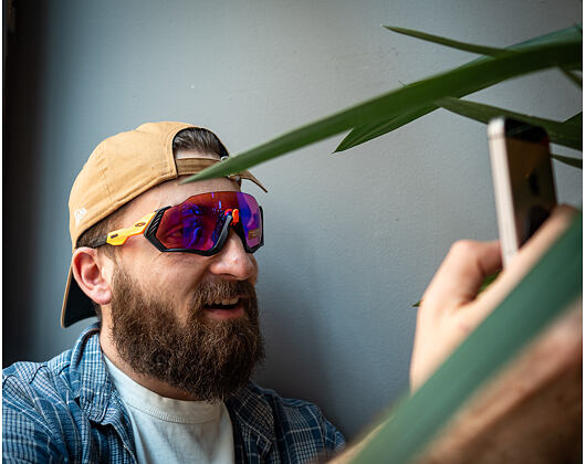 Brýle Oakley Flight Jacket Matte Steel/Prizm Trail Torch