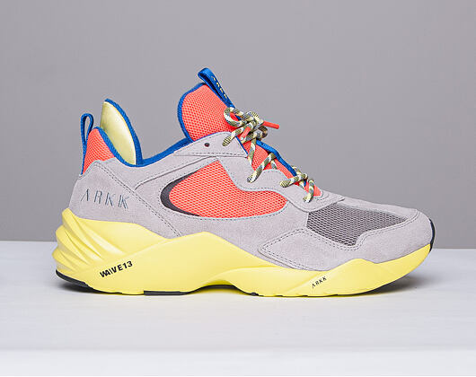 Boty ARKK Kanetyk Suede W13 Ash/Neon Lime EL3803-2137-M