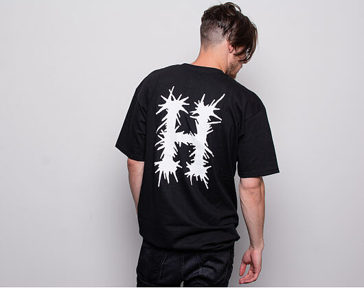 Triko HUF Crust H Black