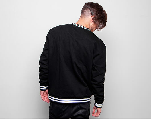 Mikina Karl Kani College Crew black/red/white