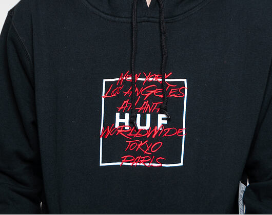 Mikina HUF HUF Takeover Hoodie - black