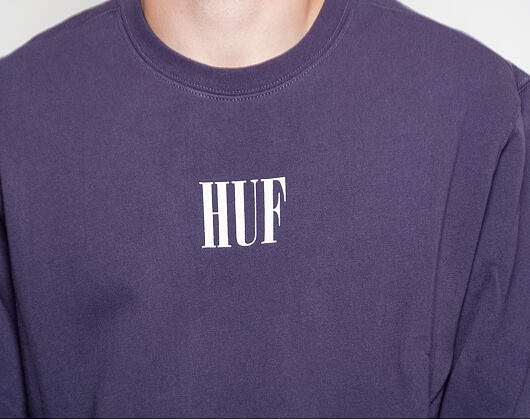 Mikina HUF Serif Pullover - purple velvet