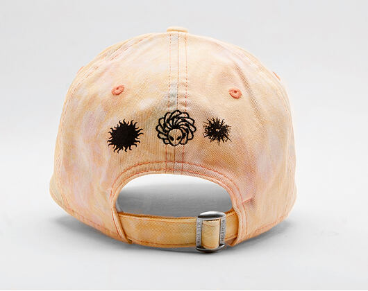 Kšiltovka New Era 9FORTY Hard Bootleg Orange Tie Dye Strapback