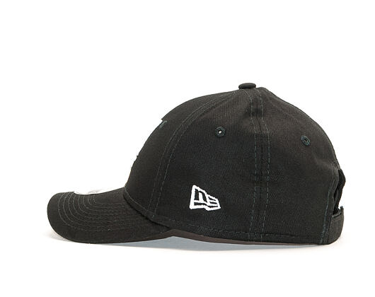 Dětská Kšiltovka New Era 9FORTY Script Child Black / White Strapback