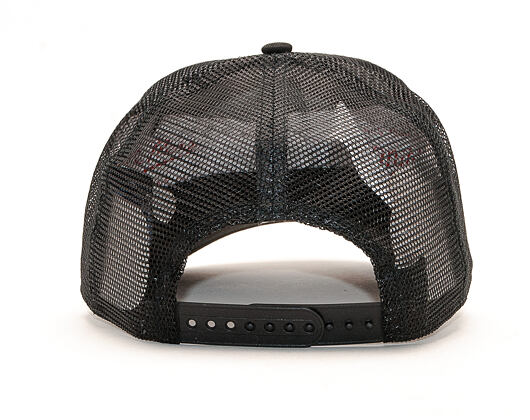 Kšiltovka New Era 9FORTY Trucker Tech Black / Optic White Snapback