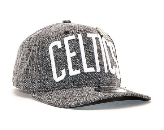 Kšiltovka New Era 9FIFTY Denim Boston Celtics Black / Team Color Snapback