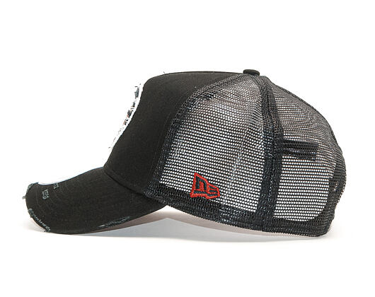 Kšiltovka New Era 9FORTY Trucker World Series Patch Chicago Cubs Black Snapback