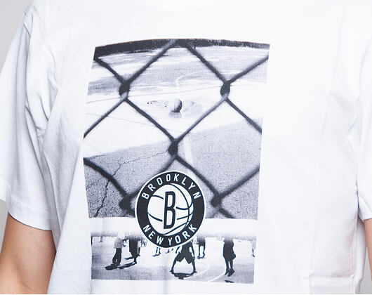 Triko New Era Photo Print Brooklyn Nets White