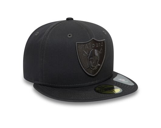 Kšiltovka New Era 59FIFTY Oakland Raiders Team Tonal Grey Heather