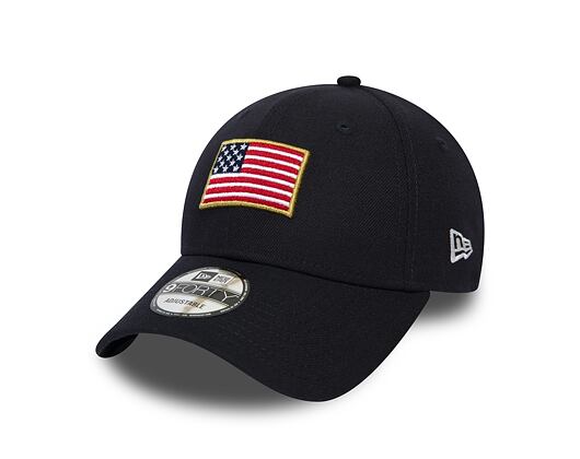 Kšiltovka New Era 9FORTY Flagged Navy